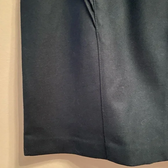 Vintage Pandolfi Green Wool Skirt, EU Size 42 - Picture 7 of 16